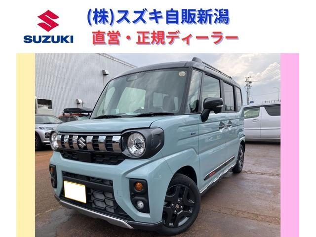 スペーシア　ギア　４ＷＤ　ＨＹＢＲＩＤ　ＸＺターボ　★４ＷＤ　スラ