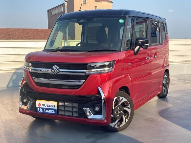 スペーシア　カスタム　ＨＹＢＲＩＤ　ＸＳターボ　全方位ナビ