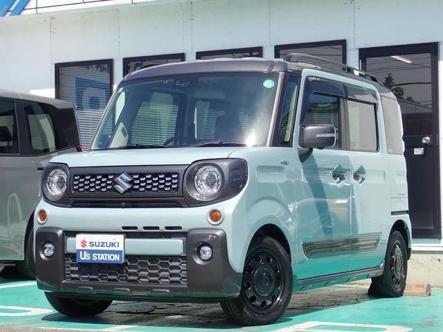 スペーシア　ギア　４ＷＤ　ギア　ＨＹＢＲＩＤ　ＸＺターボ　ナビ　全