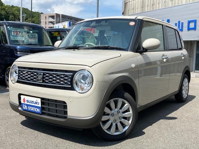 アルト　ラパン　Ｘ　試乗車アップ　前後ブレーキサポート