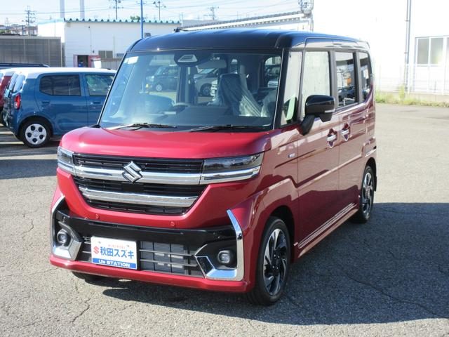スペーシア　カスタム　４ＷＤ　ＨＹＢＲＩＤ　ＸＳターボ　４ＷＤ　衝突軽
