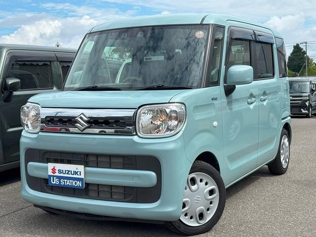 スペーシア　４ＷＤ　ハイブリッドＸ　４ＷＤ　☆純正ナビ・エン