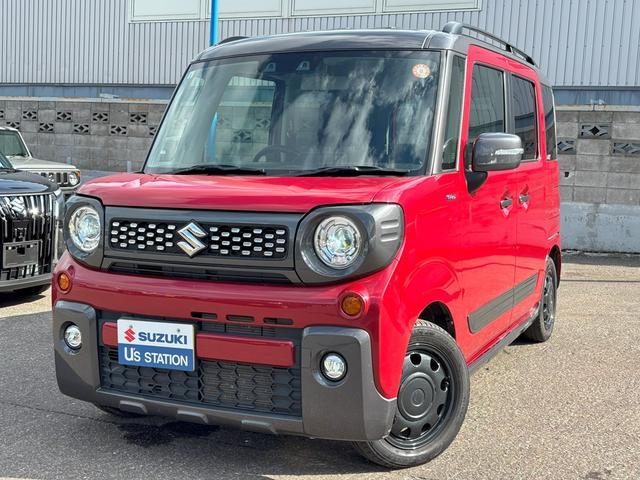 スペーシア　ギア　４ＷＤ　ハイブリッドＸＺ　４ＷＤ　☆社外リモコン