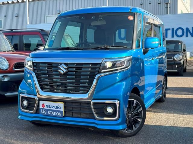 スペーシア　カスタム　４ＷＤ　ハイブリッドＸＳ　４ＷＤ　☆全方位モニタ