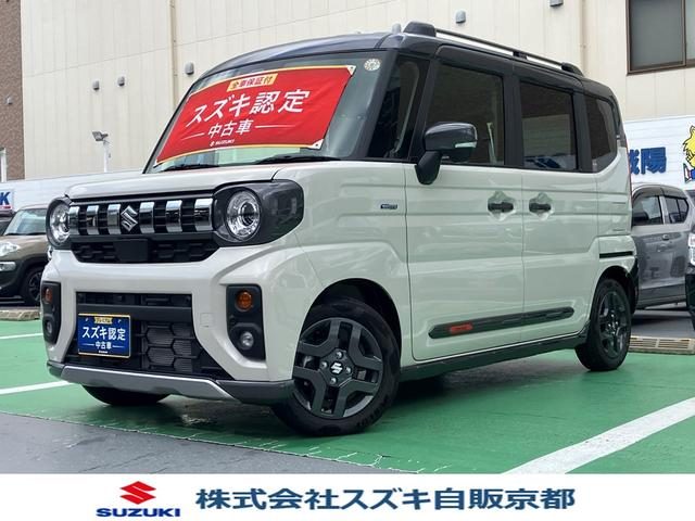 スペーシア　ギア　ギア　ＨＹＢＲＩＤ　ＸＺターボ　純正ナビ