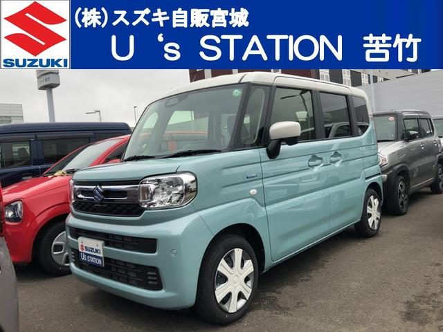 スペーシア　４ＷＤ　ＨＹＢＲＩＤ　Ｘ　前後衝突被害軽減ブレー
