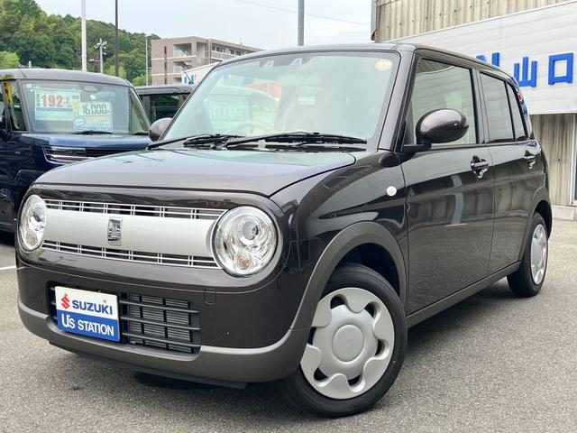 アルト　ラパン　Ｌ　試乗車アップ　前後ブレーキサポート