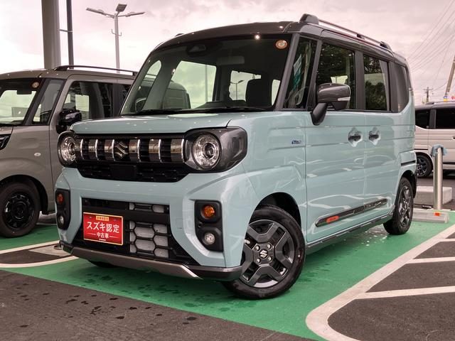 スペーシア　ギア　ＨＹＢＲＩＤ　ＸＺターボ　元当社社用車