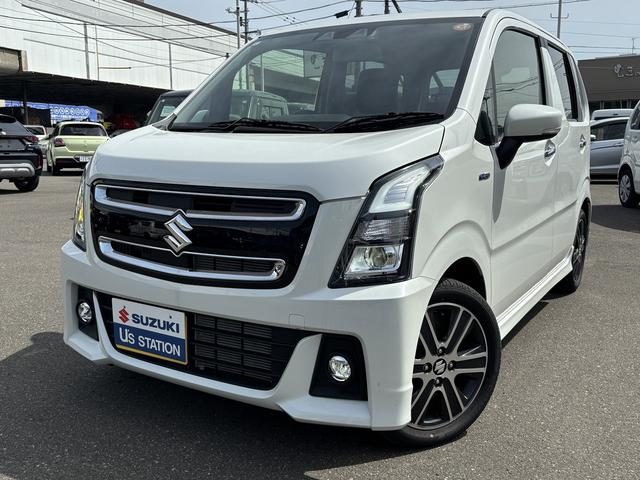 ワゴンＲ　スティングレー　４ＷＤ　ハイブリッドＴ　４ＷＤ　☆前後ブレーキサ