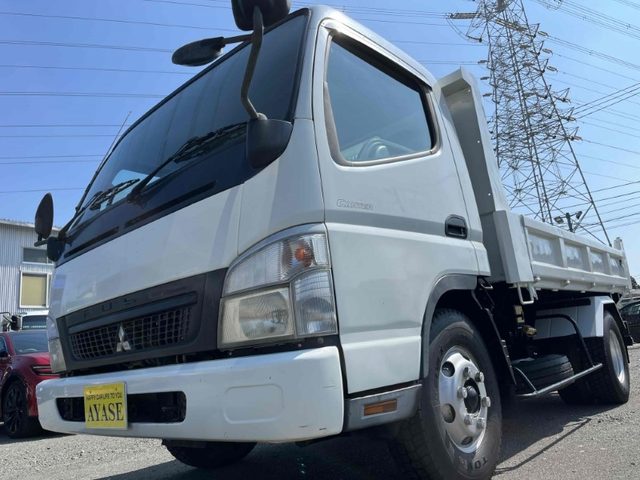 キャンター　ワイド３．７ｔ積ローダーダンプ