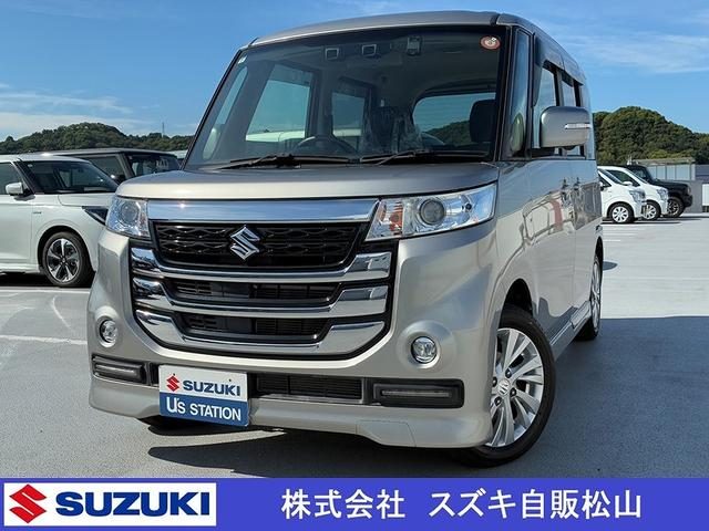 スペーシア　カスタムＺ　カスタムＺ　全方位モニタ付きナビ　前方ド