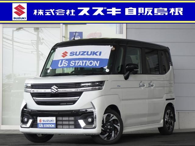 スペーシア　カスタム　カスタム　ＨＹＢＲＩＤ　ＸＳ　両側電動ス