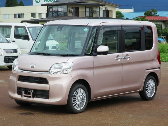 タント　４ＷＤ　Ｘ　ＳＡ２　ナビ衝突安全　ＰＵＳＨ