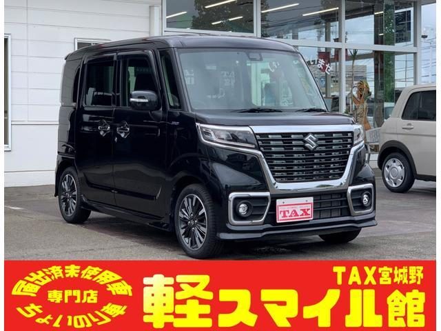 スペーシア　カスタム　ハイブリッドＸＳ　／衝突被害軽減ブレーキ