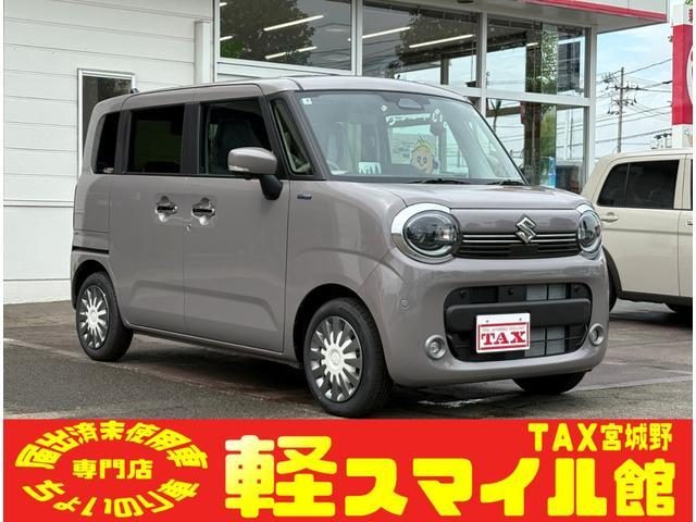 ワゴンＲ　スマイル　ハイブリッドＸ　純正９インチ全方位モニタ