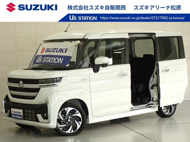 スペーシア　カスタム　４ＷＤ　カスタム　ＨＹＢＲＩＤ　ＸＳ　フルタイム