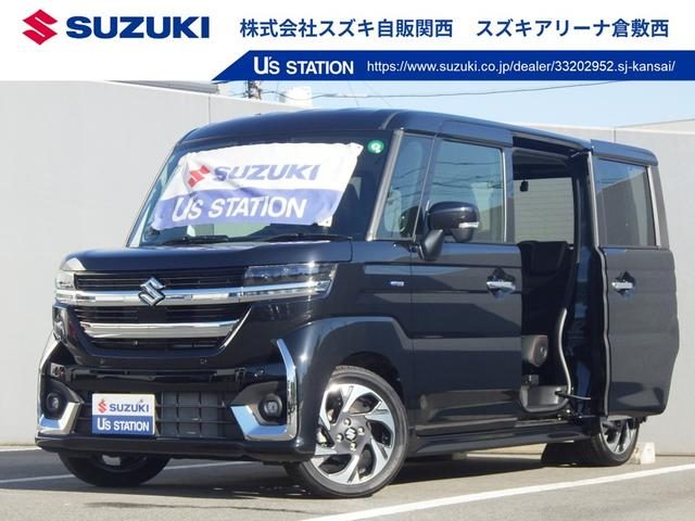 スペーシア　カスタム　カスタム　ＨＹＢＲＩＤ　ＸＳターボ　ナビ