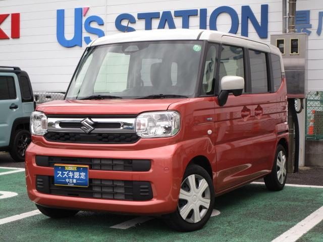 スペーシア　ＨＹＢＲＩＤ　Ｘ　両側電動スライドドア　