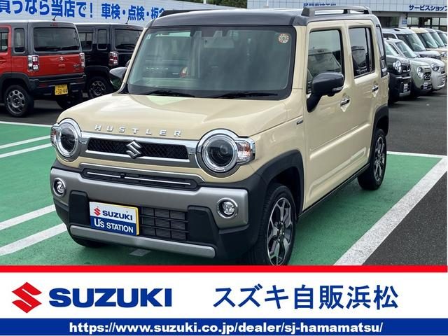 ハスラー　Ｊスタイルターボ　全方位モニター付きナビ