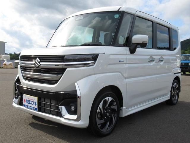 スペーシア　カスタム　４ＷＤ　カスタム　ＨＹＢＲＩＤ　ＸＳターボ