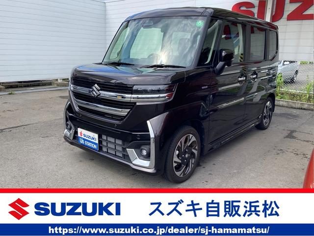 スペーシア　カスタム　カスタム　ＨＹＢＲＩＤＸＳ　衝突軽減ブレ