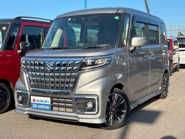 スペーシア　カスタム　４ＷＤ　ハイブリッドＸＳターボ　４ＷＤ　☆ナビ・