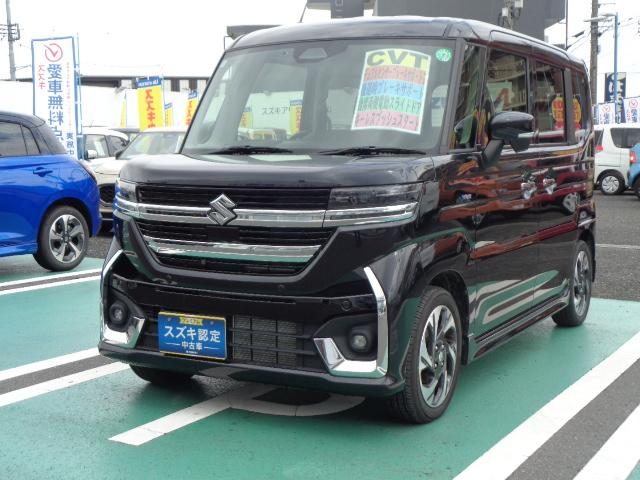 スペーシア　カスタム　カスタム　ＨＹＢＲＩＤ　ＸＳターボ　【半