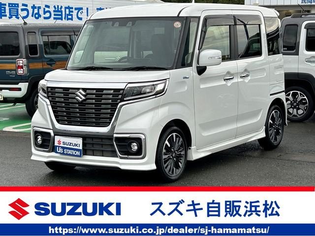 スペーシア　カスタム　ＨＹＢＲＩＤ　ＸＳ　２型　メモリーナビ　