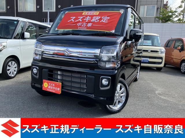 エブリイワゴン　ＰＺターボ　標準ルーフ　６型　元試乗車　