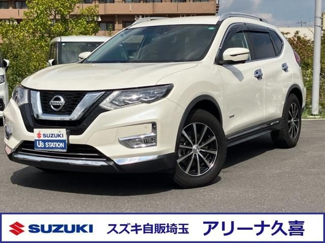 エクストレイル　ハイブリッド　４ＷＤ　２０Ｘｉ　ハイブリッド　ナビ　全方位カメ