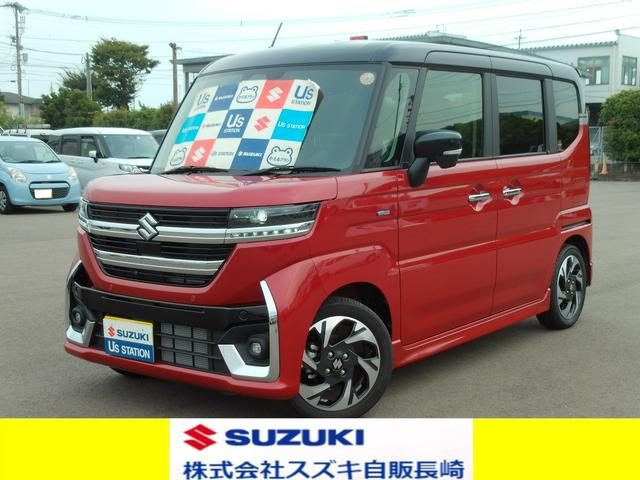 スペーシア　カスタム　カスタム　ＨＹＢＲＩＤ　ＸＳターボ　両側