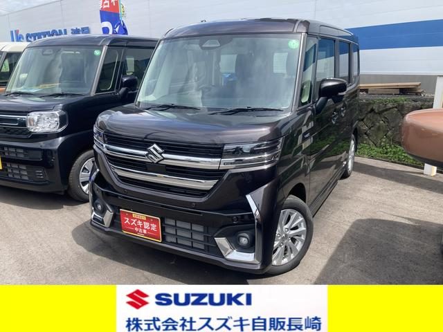 スペーシア　カスタム　カスタム　ＨＹＢＲＩＤ　ＧＳ　シートヒー