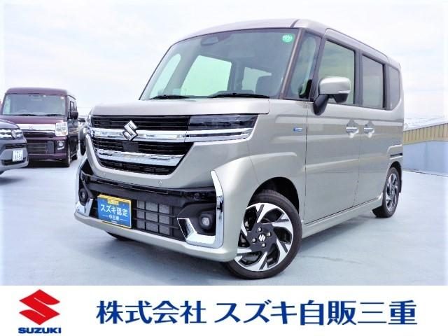 スペーシア　カスタム　カスタム　ＨＹＢＲＩＤ　ＸＳ　全方位モニ