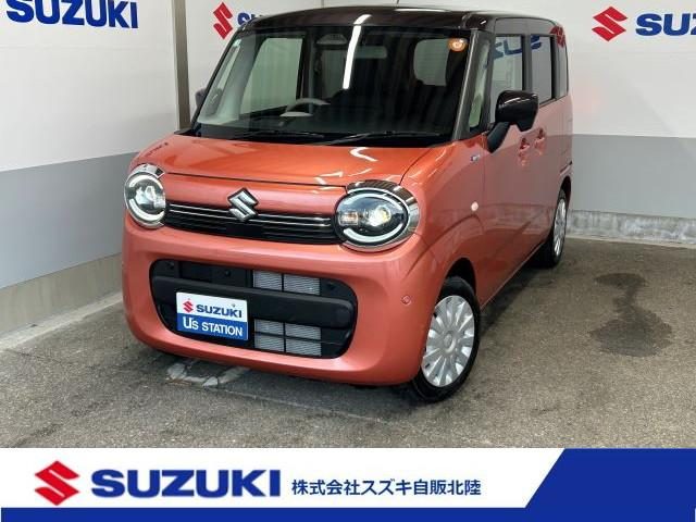 ワゴンＲ　スマイル　４ＷＤ　ハイブリッドＳ　４ＷＤ／カーナビ／全方位
