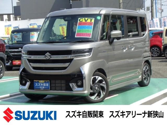 スペーシア　カスタム　カスタム　ＨＹＢＲＩＤ　ＸＳターボ　【半