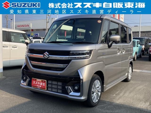 スペーシア　カスタム　ＨＹＢＲＩＤ　ＧＳ　後席左側パワースライ