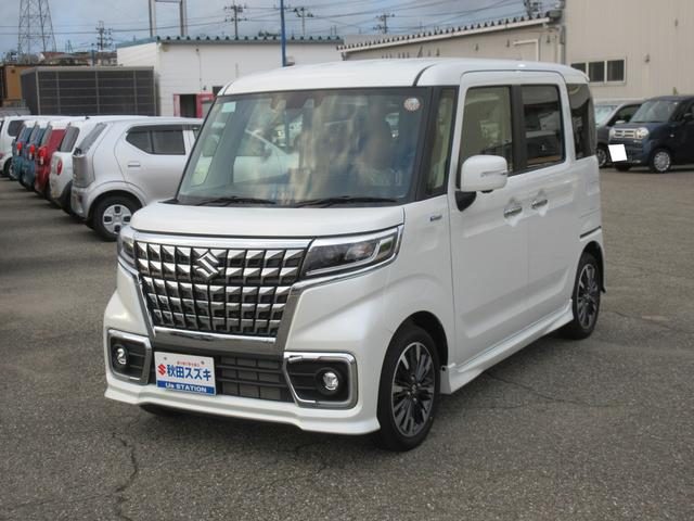 スペーシア　カスタム　４ＷＤ　ＨＹＢＲＩＤ　ＸＳターボ　４ＷＤ　衝突軽