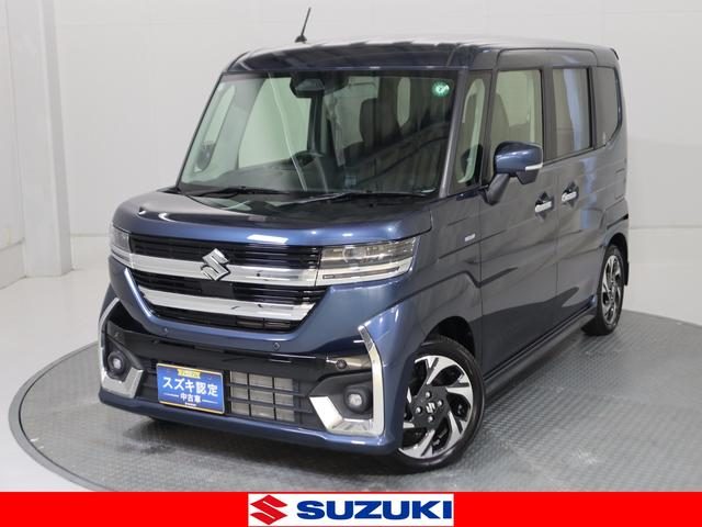 スペーシア　カスタム　カスタム　ＨＹＢＲＩＤ　ＸＳターボ　前後