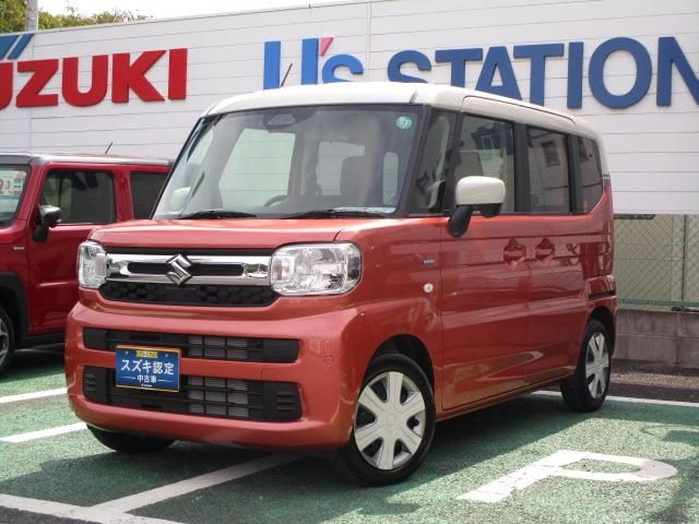 スペーシア　ＨＹＢＲＩＤ　Ｘ　両側電動スライドドア　