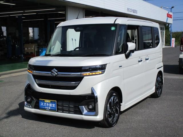 スペーシア　カスタム　カスタム　ＨＹＢＲＩＤ　ＸＳターボ　全方