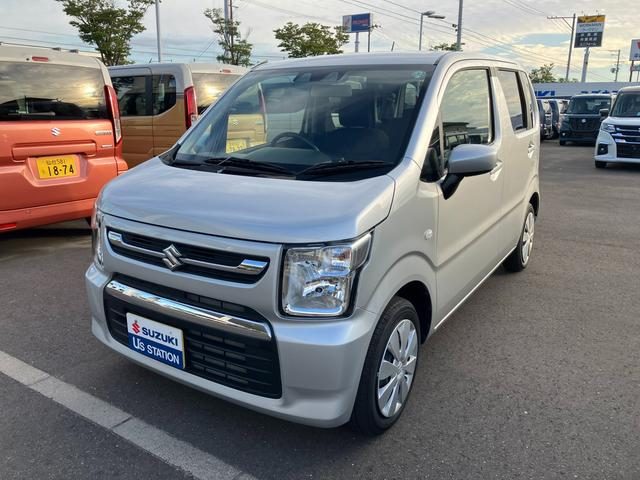 ワゴンＲ　ＦＸ　２ＷＤ・ＣＶＴ　ＣＤラジオ　衝突被