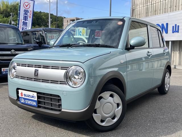 アルト　ラパン　Ｌ　試乗車アップ　前後ブレーキサポート