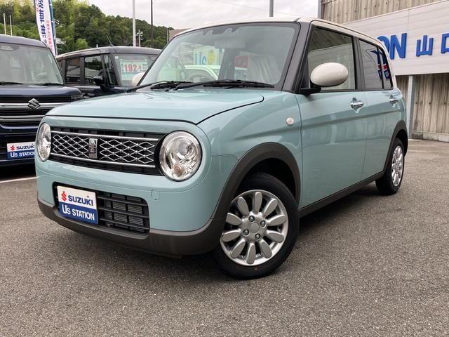 アルト　ラパン　Ｘ　試乗車アップ　前後ブレーキサポート