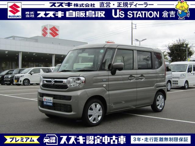 スペーシア　ＨＹＢＲＩＤ　Ｘ　当社社用車ＵＰ　電動パ