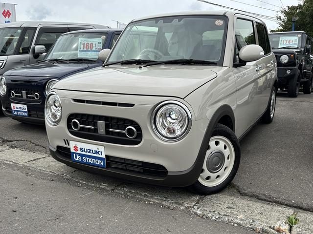 アルト　ラパン　ＬＣ　４ＷＤ　Ｘ　４ＷＤ　☆バックモニター付ディスプレ