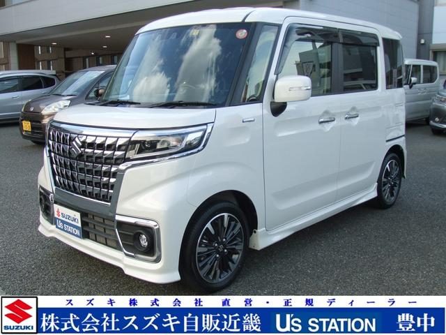スペーシア　カスタム　カスタム　ＨＹＢＲＩＤ　ＸＳ　１オーナー