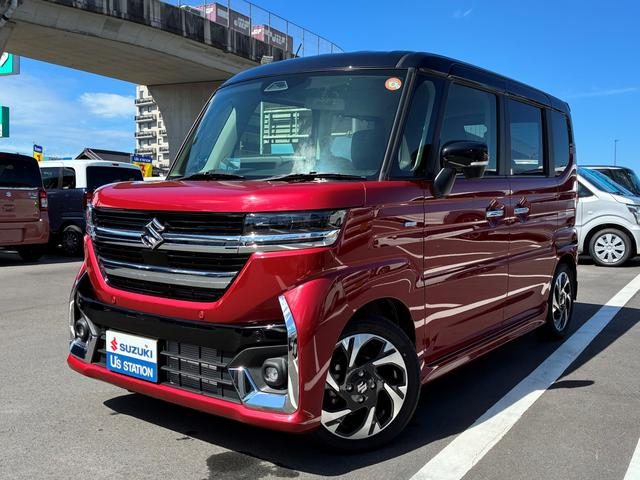スペーシア　カスタム　カスタム　ＨＹＢＲＩＤ　ＸＳ　試乗車アッ