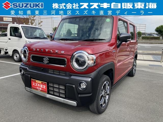 ハスラー　ＨＹＢＲＩＤ　Ｘ　全方位モニター付メモリ