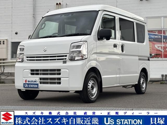 エブリイバン　ＰＡリミテッド　６型　キーレス／前後ブレ