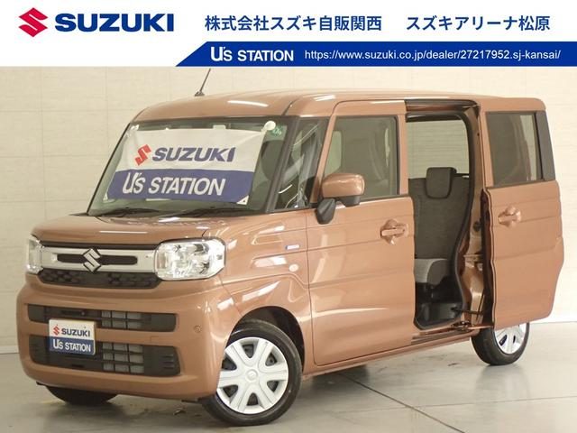 スペーシア　ＨＹＢＲＩＤ　Ｇ　全方位モニター付ナビ　